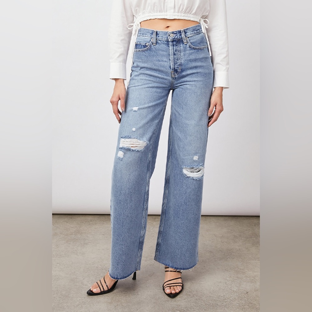 Rails “Getty” High Rise Wide Leg Jeans Size 27